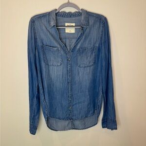 Abercrombie & Fitch Blue Chambray Shirt
